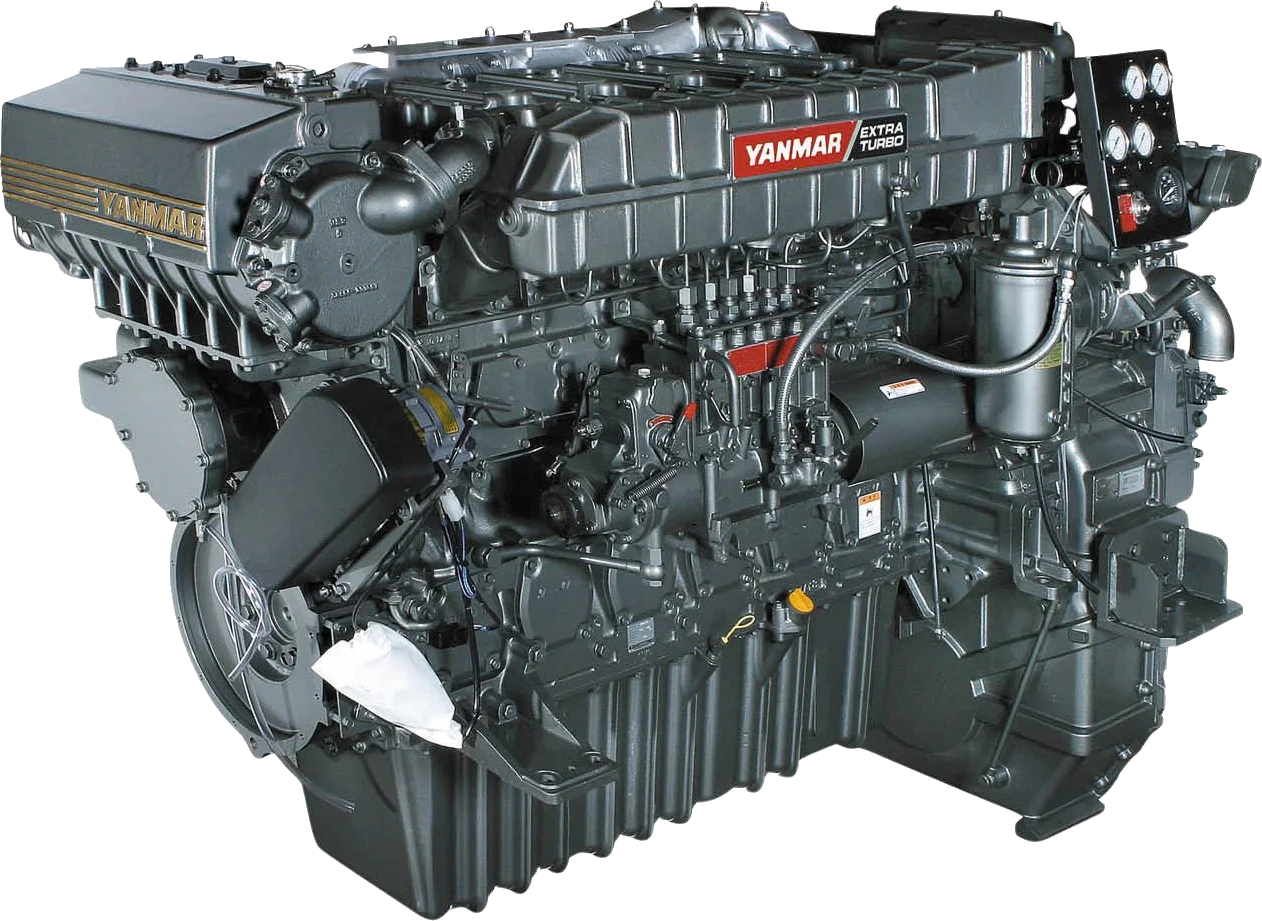 Дизельний двигун Yanmar у моторному цеху MOTORTRAC SERVICE