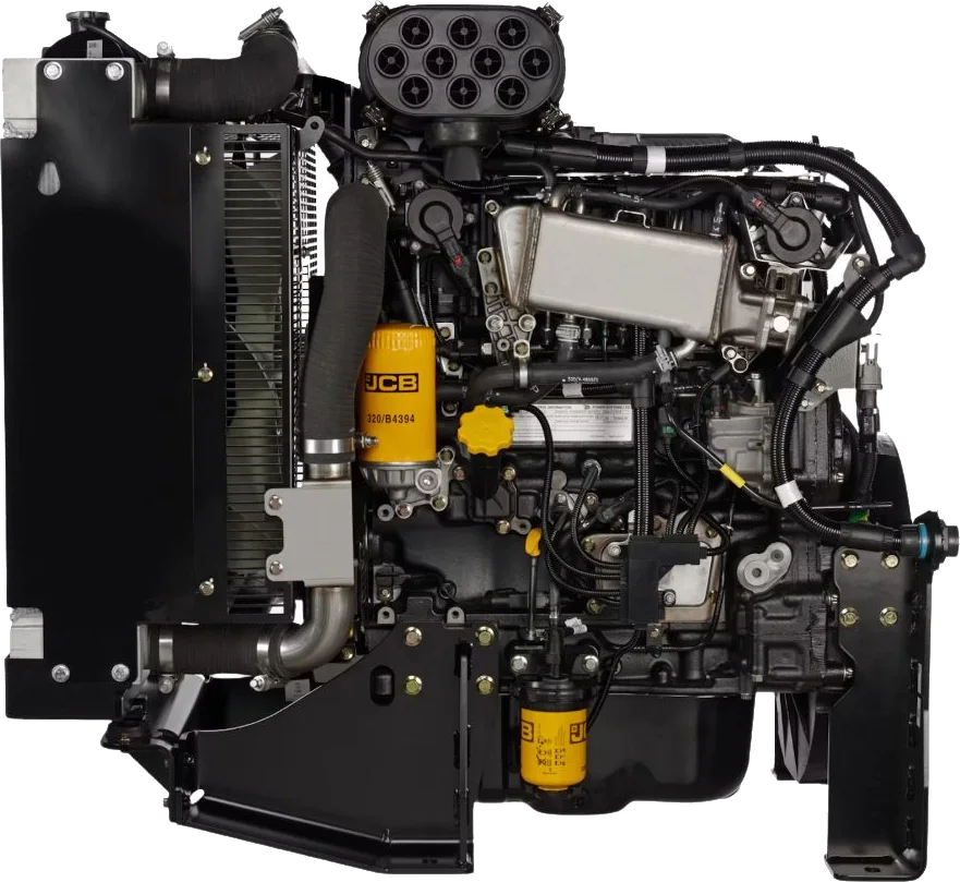 Двигун JCB DieselMax на розбиранні в цеху