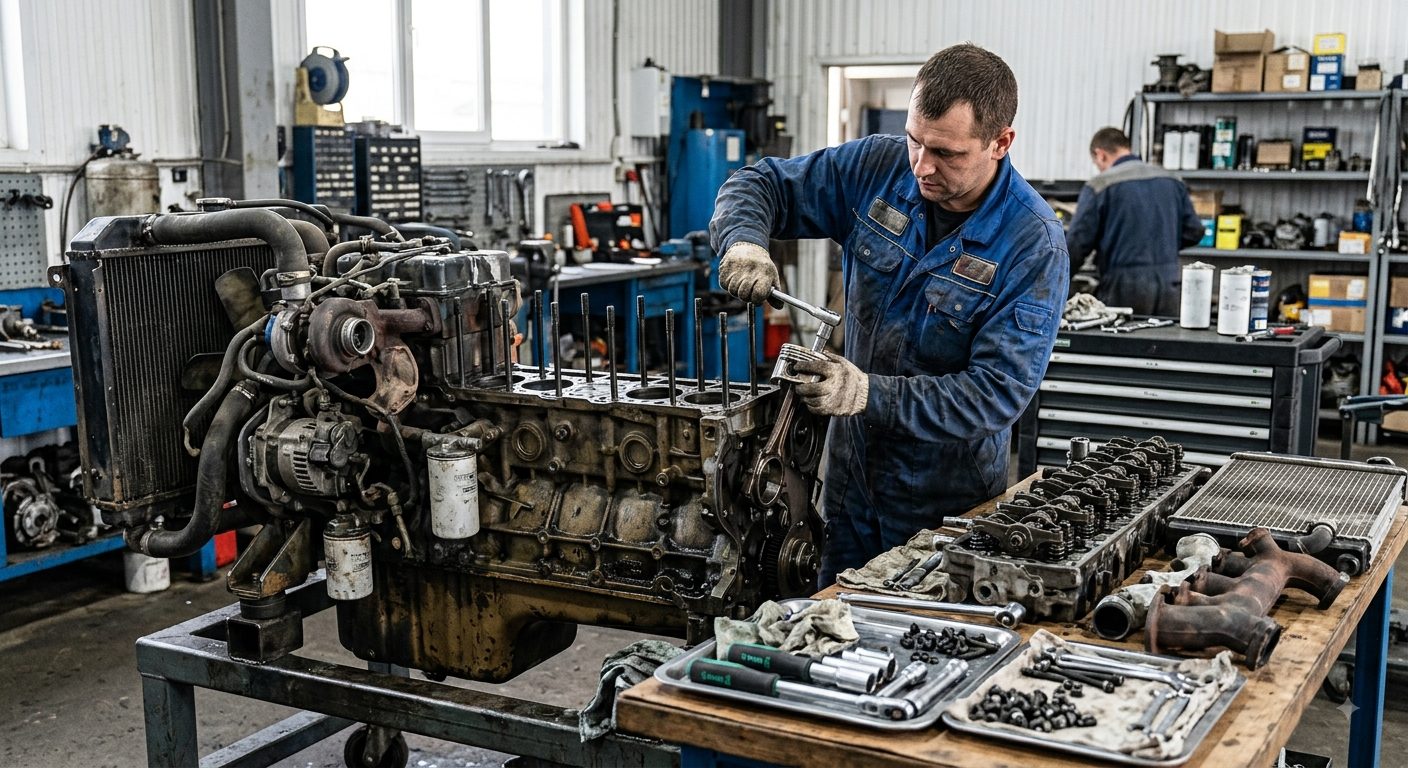 Капітальний ремонт Kubota